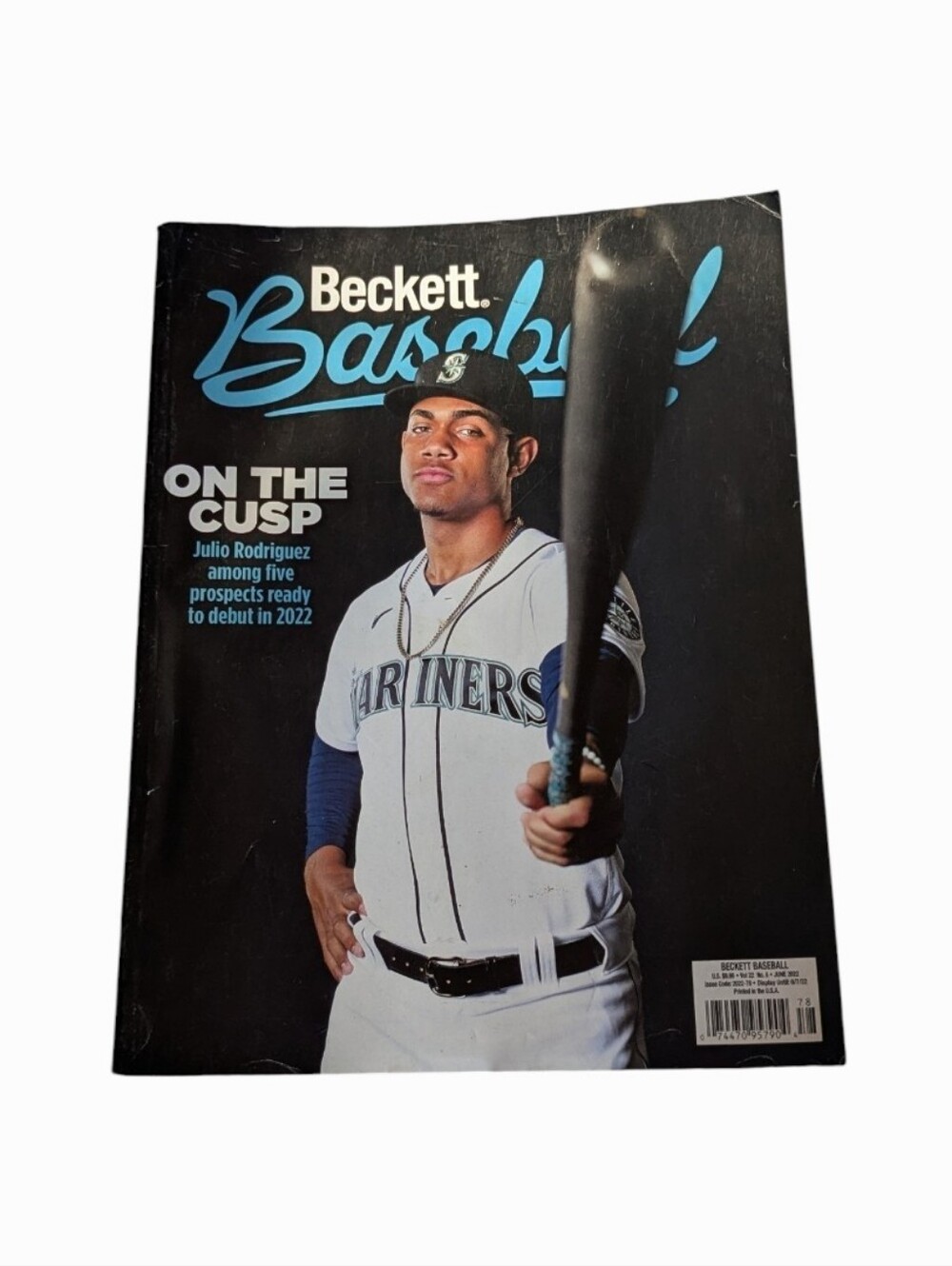 Beckett Baseball Magazine - Mariners Cover Featuring Julio Rodriguez